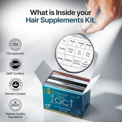 Cyclical Nutrition Supplement Kit for Hair Fall