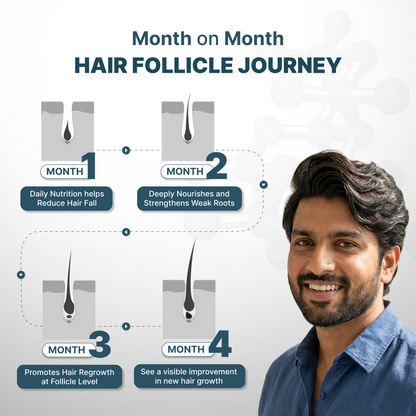 Cyclical Nutrition Supplement Kit for Hair Fall