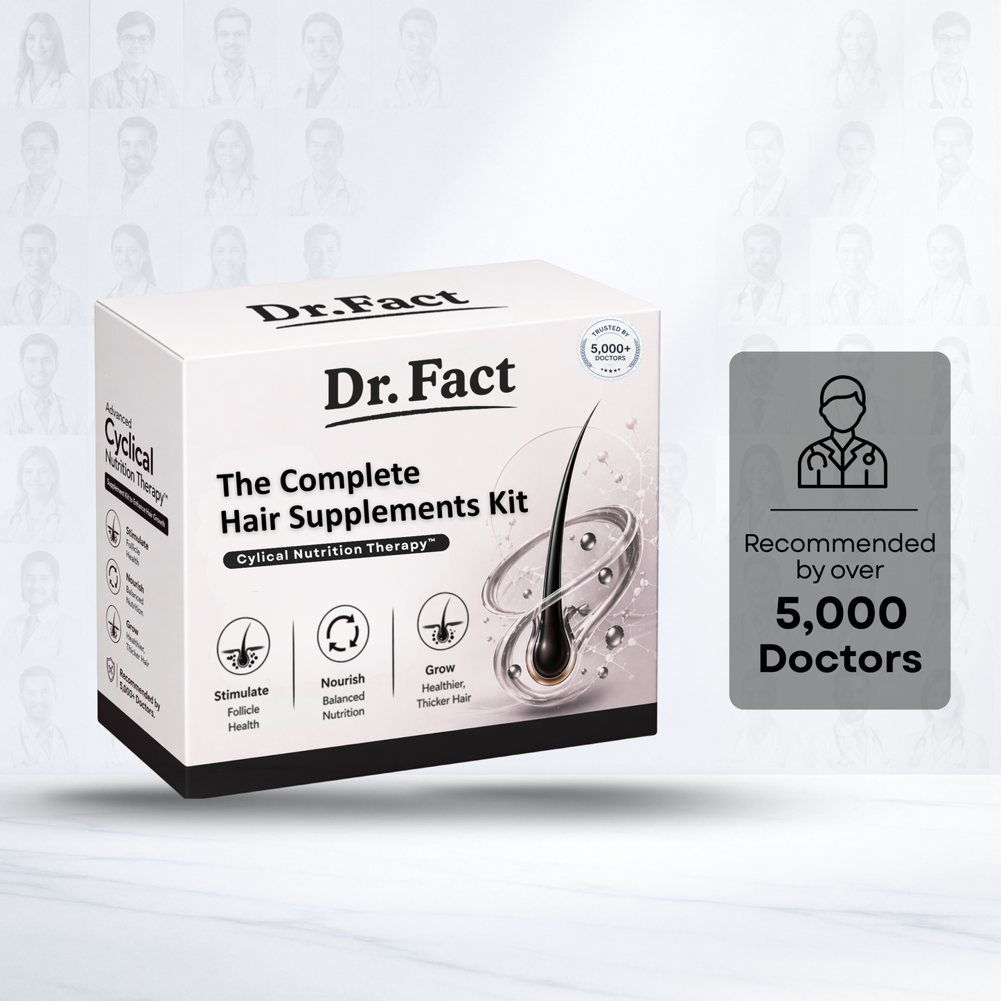 The Complete Hair Supplement Kit