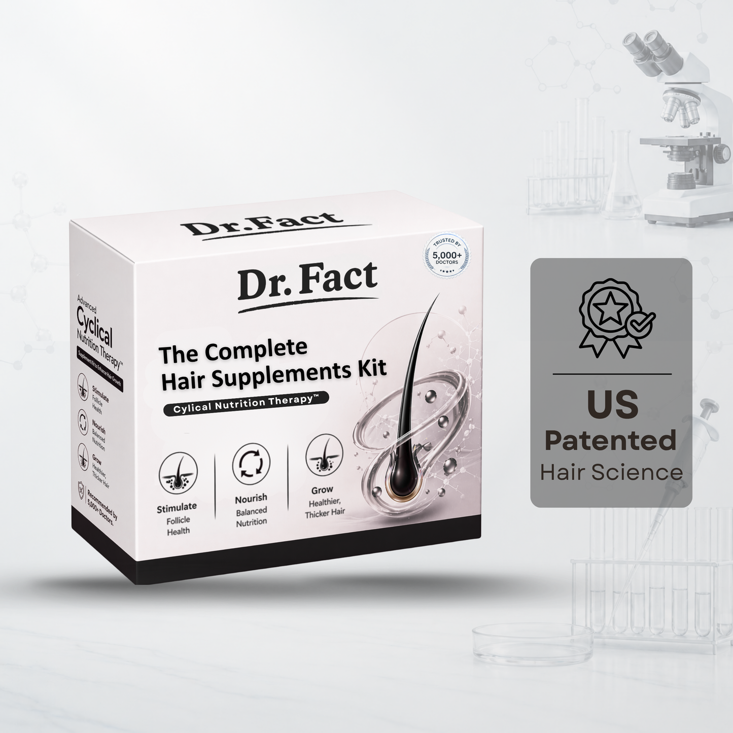 The Complete Hair Supplement Kit
